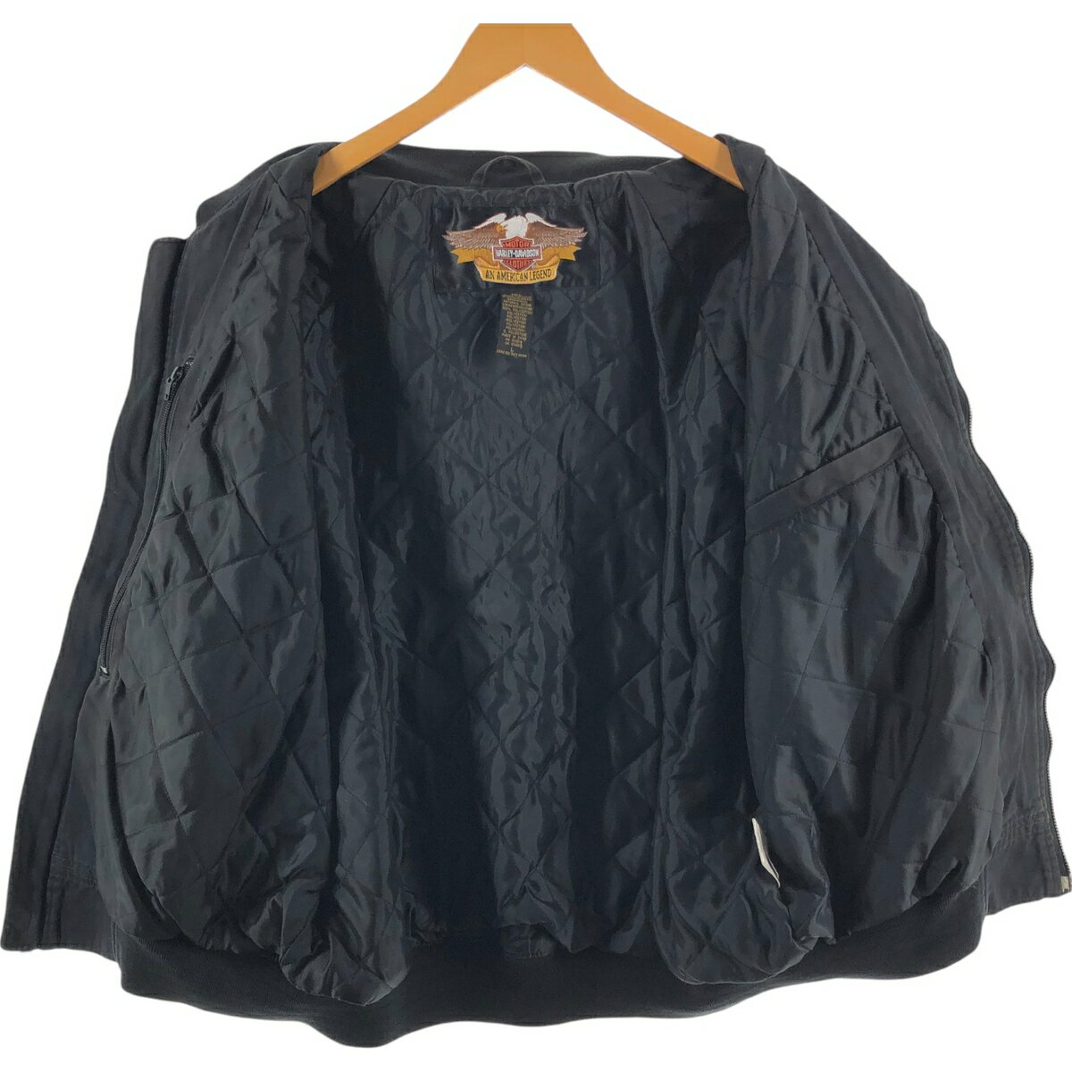 古着 ハーレーダビッドソン Harley-Davidson 中綿入り コットンブルゾン メンズL相当 /eaa411774 【中古】 【250127】