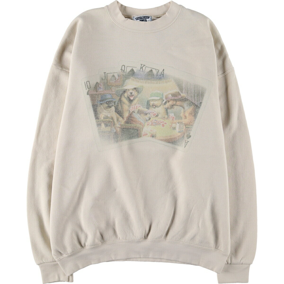 古着 90'S リー Lee アニマル スウェットシャツ トレーナー メンズXL相当 ヴィンテージ /eaa411859 【中古】 【241012】