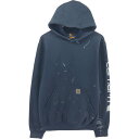 古着 00'S カーハート Carhartt スウェットプルオーバーパーカー メンズS相当 /eaa413300 【中古】 【241209】 【SS2506_3...