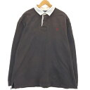 古着 ラルフローレン Ralph Lauren POLO by Ralph Lauren EXCLUSIVE OF DECORATION 長袖 ラガーシャツ メンズXXL /eaa414157 【中古】 【240129】