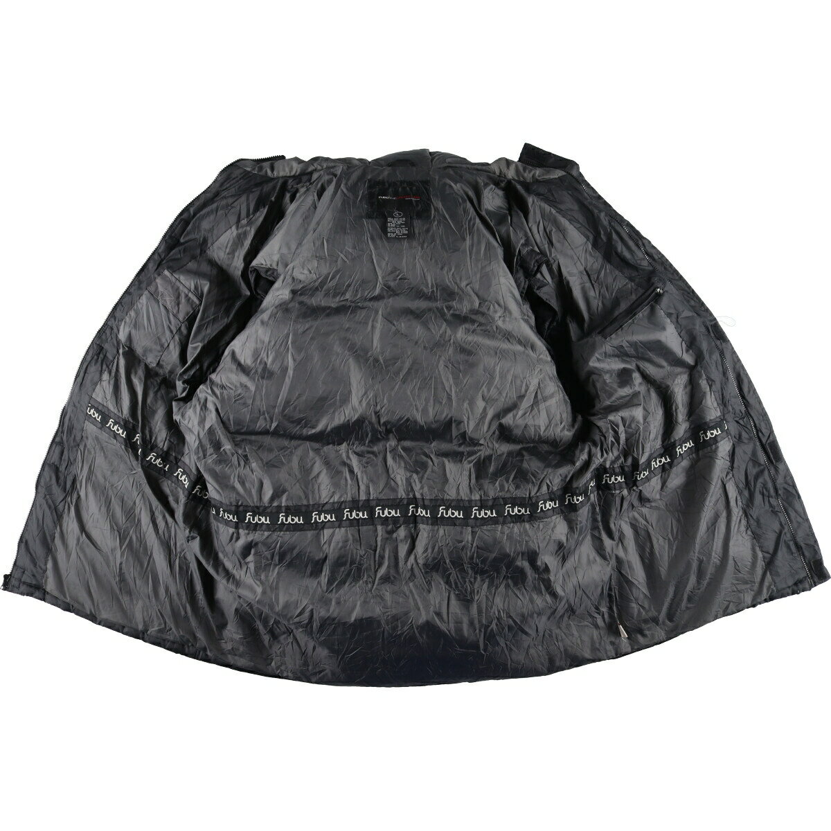 古着 FUBU THE COLLECTION ダウンパーカー パファージャケット メンズL /eaa414236 【中古】 【240209】 【SS2509_10】