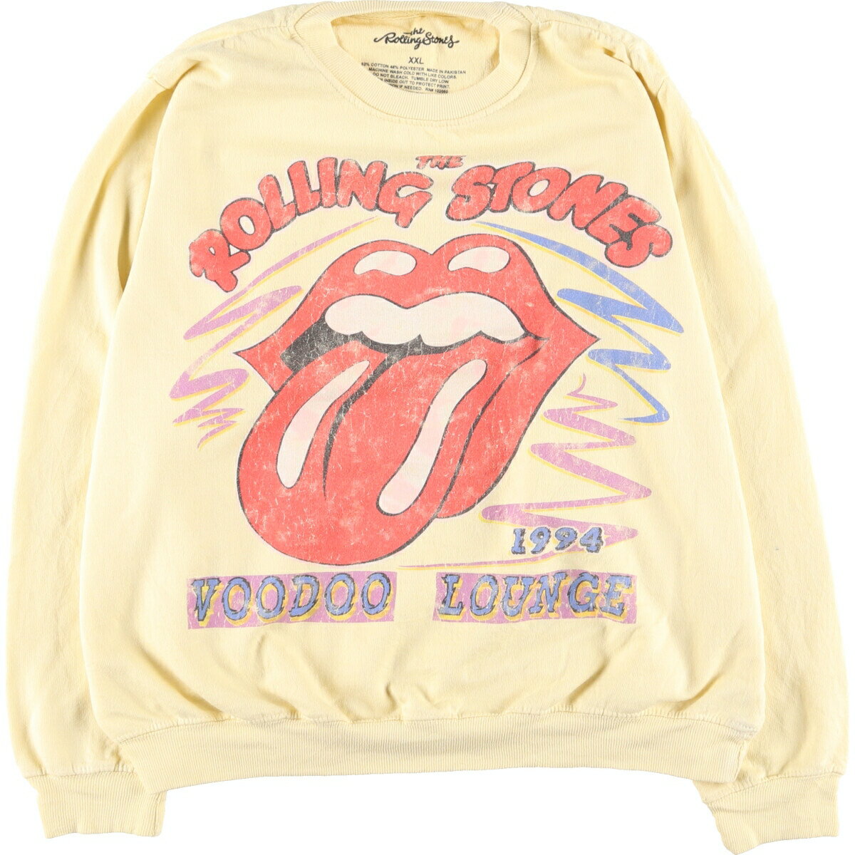 古着 THE ROLLING STONES ザローリングストーンズ バンド スウェットシャツ トレーナー レディースXXL /eaa415644 【中古】 【240128】【エルル】