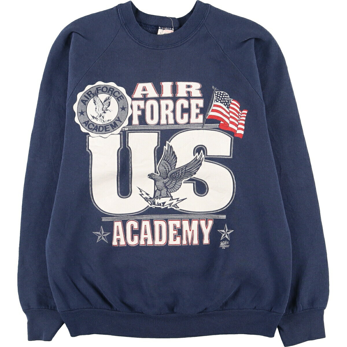  80'S ե롼ĥ֥롼 FRUIT OF THE LOOM AIR FORCE ACADEMY 饰󥹥꡼ ץȥ...