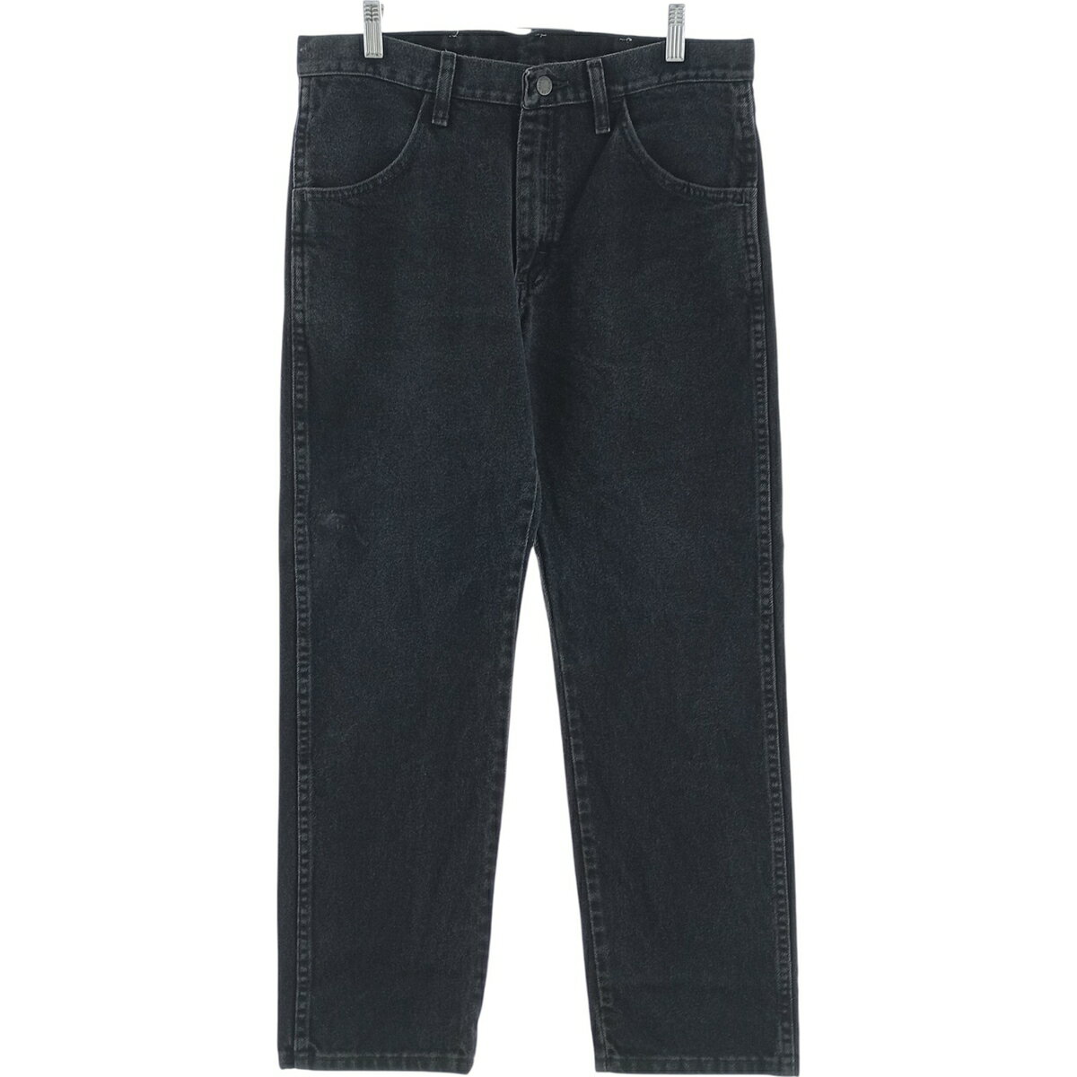 樂天商城 - 古着 ラスラー RUSTLER ブラックデニム ストレートデニムパンツ メンズw33相当 /eaa417038 【中古】 【260117】 【SS2606_10】