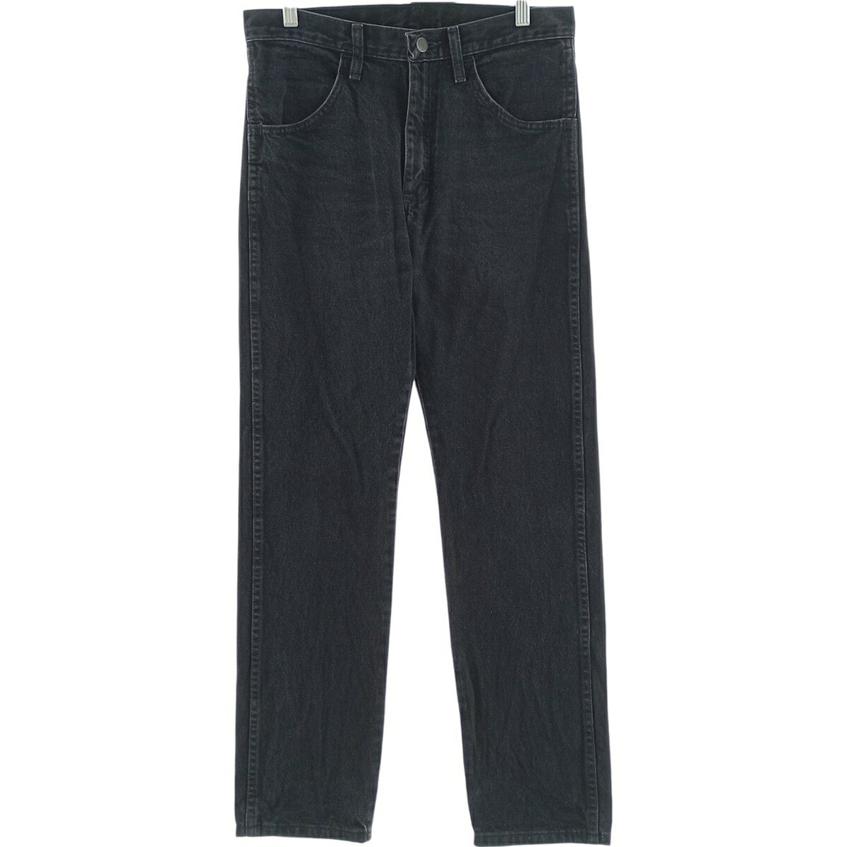 古着 ラスラー RUSTLER ブラックデニム ストレートデニムパンツ メンズw30相当 /eaa417082   【SS2606_30