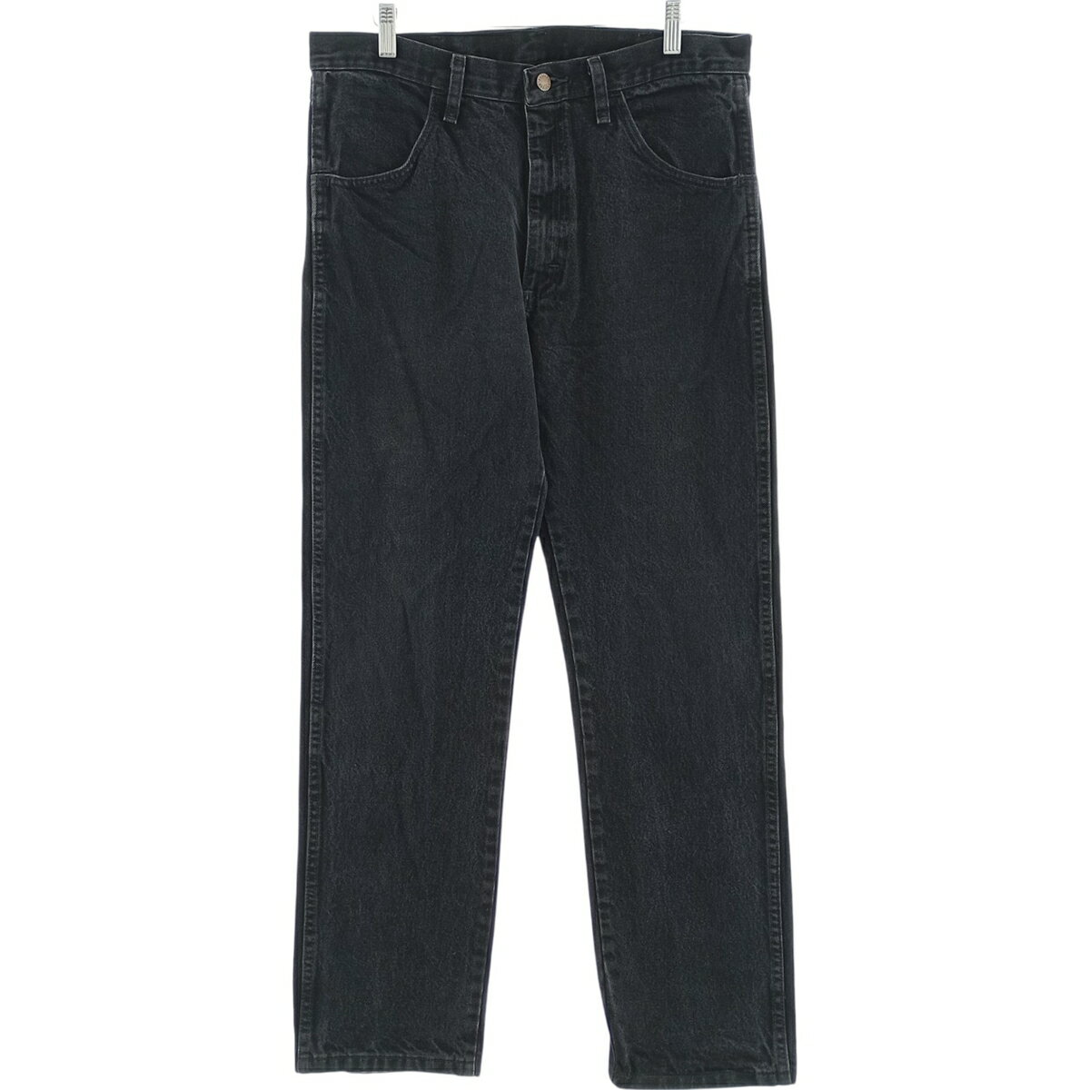 商品詳細 ブランド・RUSTLER・ラスラー・ 特徴・ジッパーフライ・ モデル/形状・ブラックデニム ストレートデニムパンツ・ 素材・コットン:100%・ 色・ブラック系 黒色・ 柄・無地・ロゴパッチ・ 生産国・ニカラグア製・ 年代 サイズ...