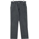 古着 80~90'S ラングラー Wrangler ブラックデニム ストレートデニムパンツ メンズw32相当 ヴィンテージ /eaa417174 【中古】 【250715】