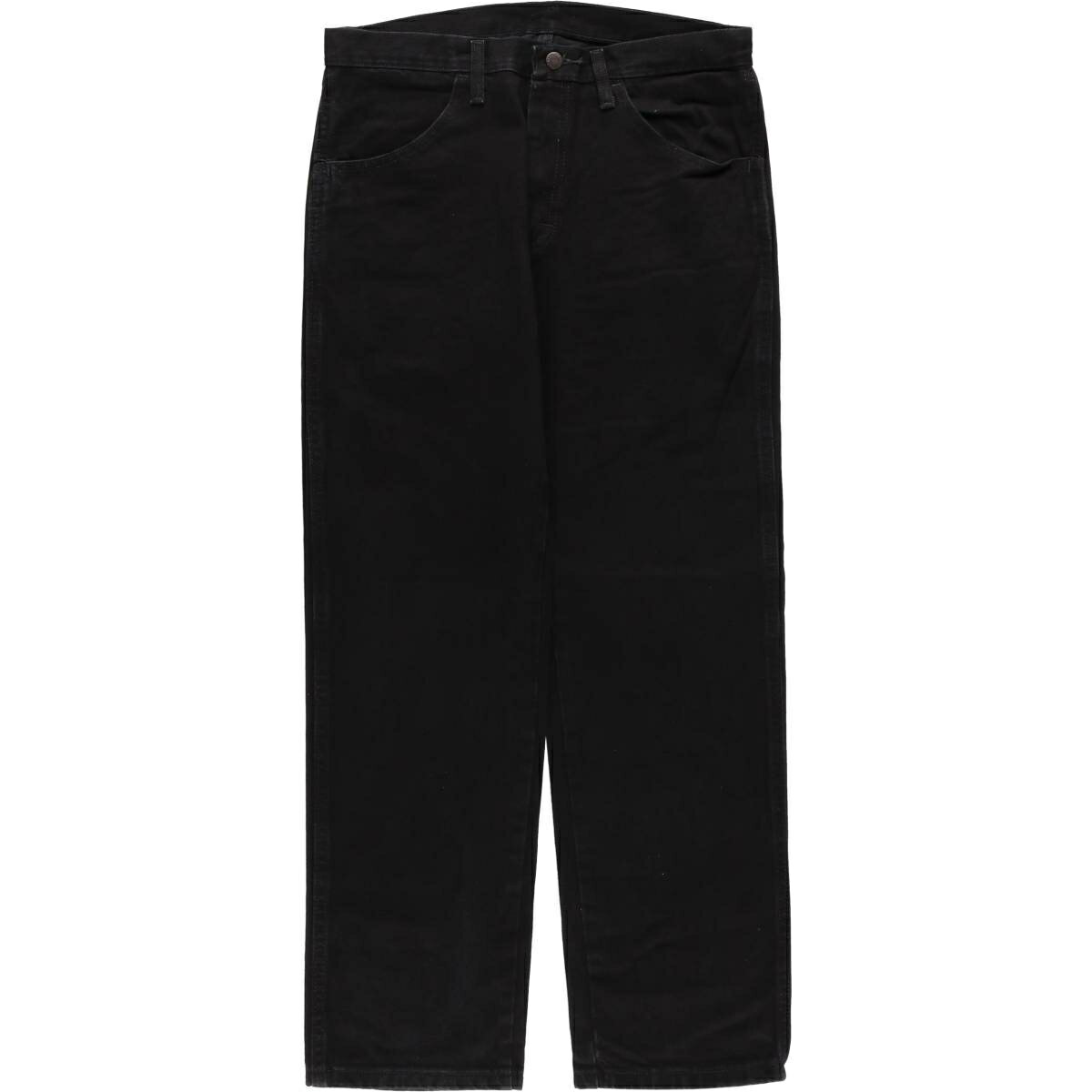 乐天商城 - 古着 ラスラー RUSTLER ブラックデニム ストレートデニムパンツ メンズw33相当 /eaa417175 【中古】 【251224】 【SS2606_10】