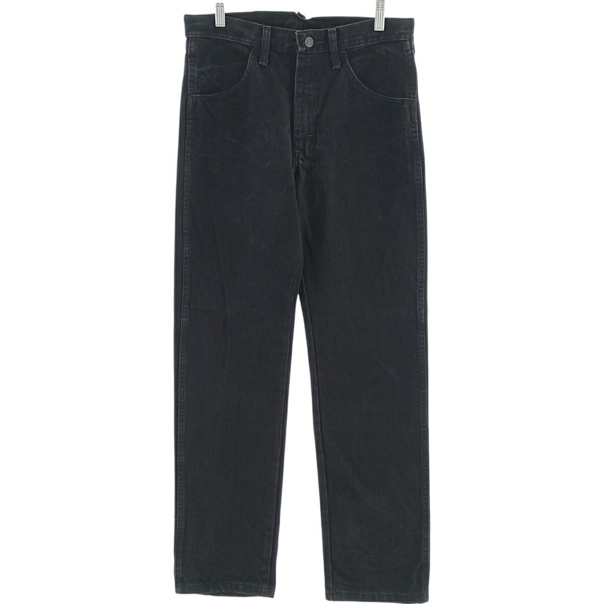 古着 ラスラー RUSTLER ブラックデニム ストレートデニムパンツ メンズw31相当 /eaa417216   【SS2606_30