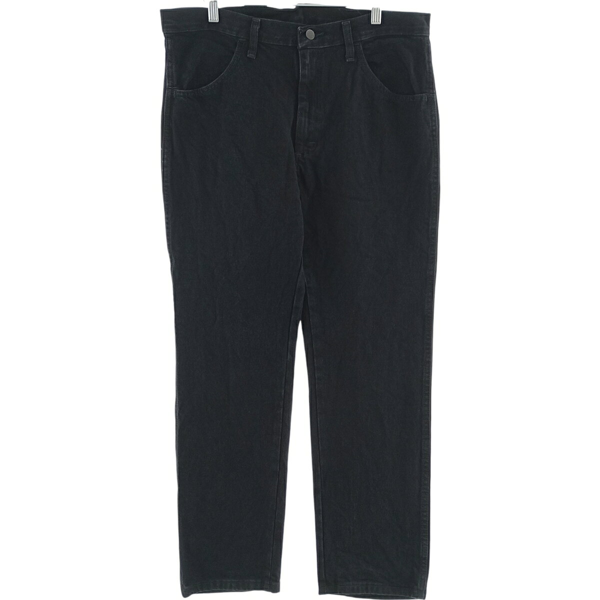 古着 ラスラー RUSTLER ブラックデニム ストレートデニムパンツ メンズw37相当 /eaa417239   【SS2606_30