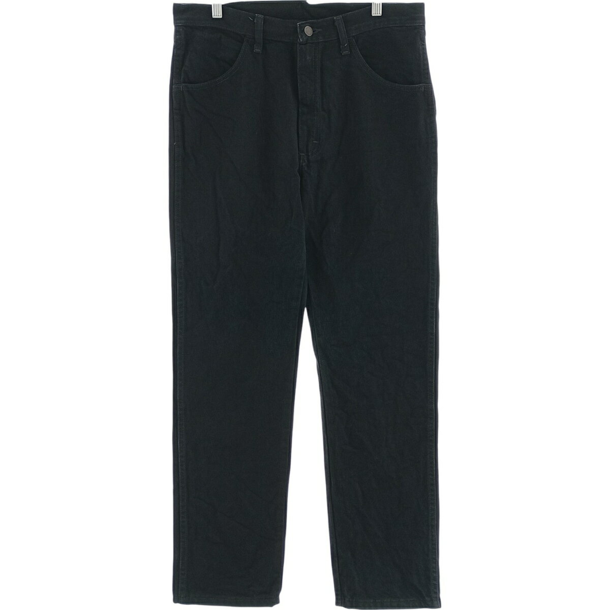 乐天商城 - 古着 ラスラー RUSTLER ブラックデニム ストレートデニムパンツ メンズw34相当 /eaa417243 【中古】 【260110】 【SS2606_10】