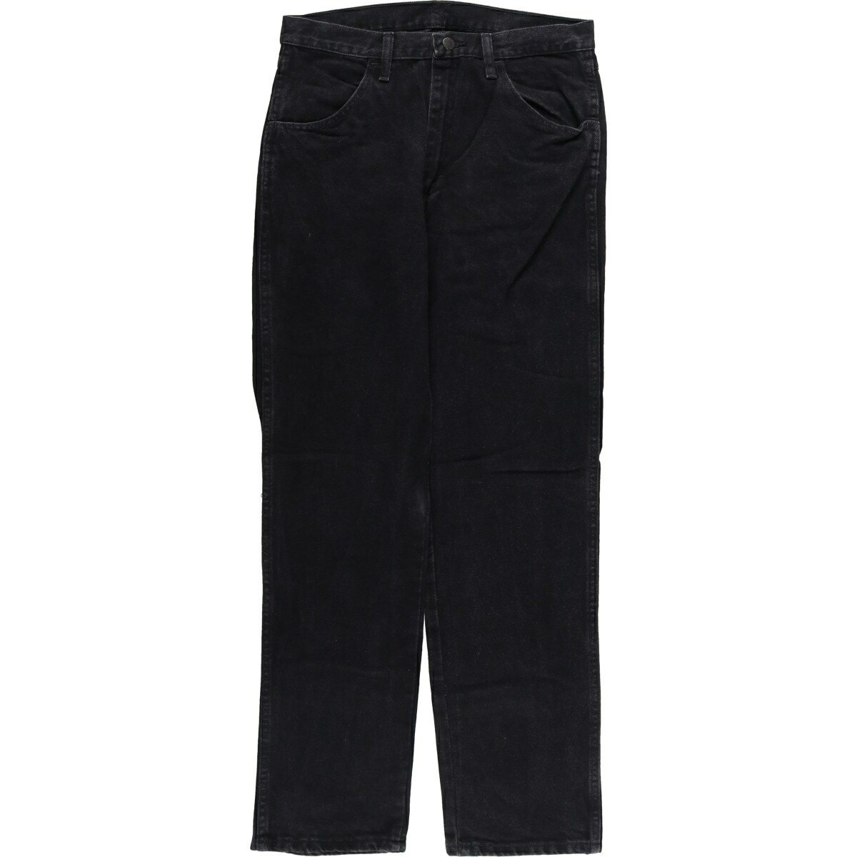 樂天商城 - 古着 ラスラー RUSTLER ブラックデニム ストレートデニムパンツ メンズw32相当 /eaa417274 【中古】 【251228】 ブラック系 春夏秋冬