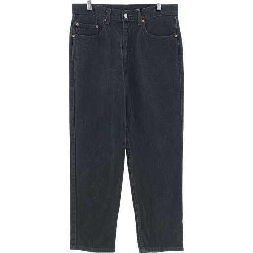 古着 00'S リーバイス Levi's 550 RELAXED FIT ブラックデニム テーパードデニムパンツ メンズw33相当 /eaa417369 【中古】 【250315】 古着 00'S リーバイス Levi's 550 RELAXED FIT ブラックデニム テーパードデニムパンツ メンズw33相当 /eaa417369 【中古】 【250315】