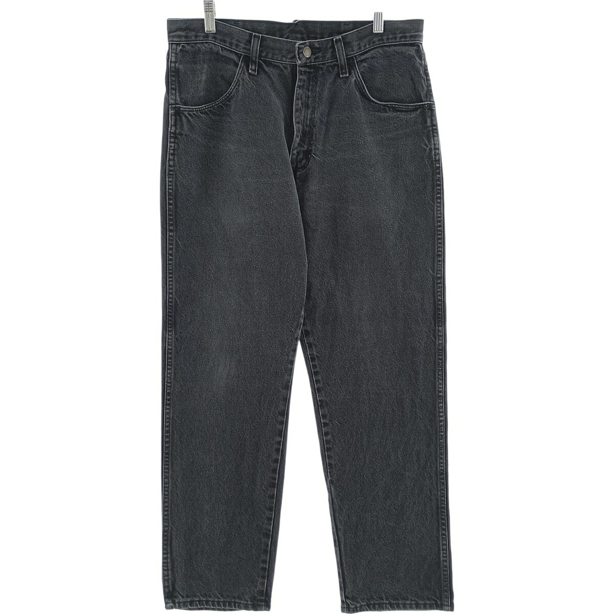 樂天商城 - 古着 ラスラー RUSTLER ブラックデニム ストレートデニムパンツ メンズw33相当 /eaa417392 【中古】 【250906】 【SS2606_30