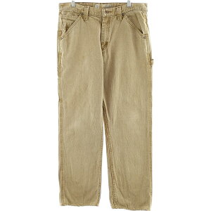 古着 リー Lee DUNGAREES CARPENTER デニムペインターパンツ メンズw34相当 /eaa417425 【中古】 【250614】