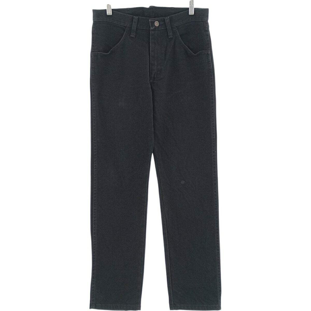 古着 ラスラー RUSTLER ブラックデニム ストレートデニムパンツ メンズw30相当 /eaa417450   【SS2606_30