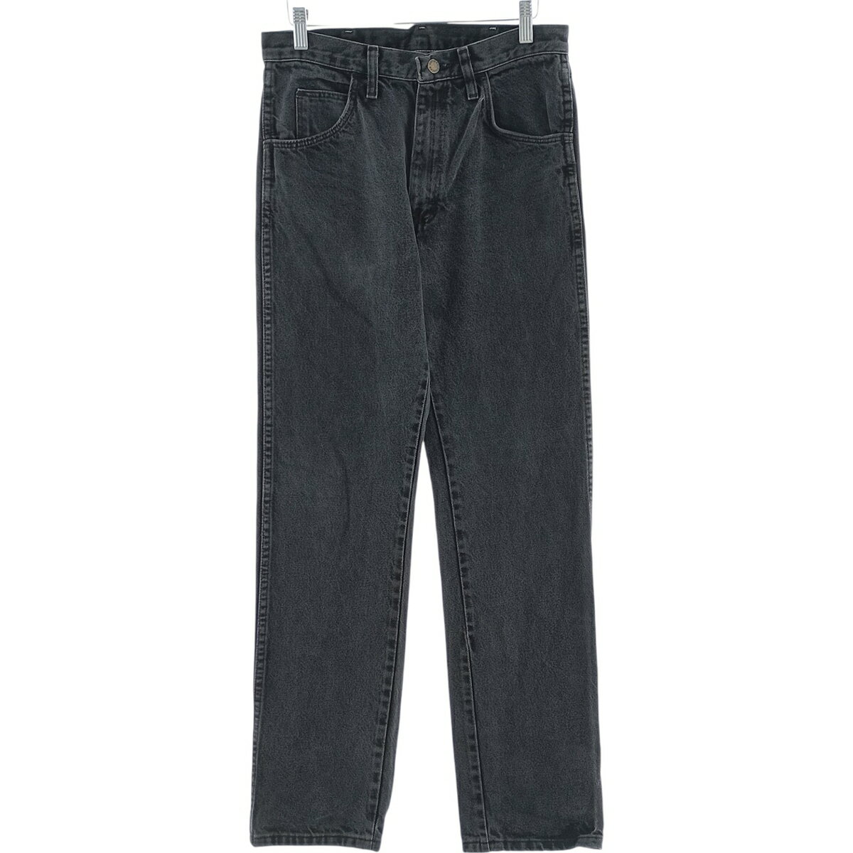 樂天商城 - 古着 ラスラー RUSTLER ブラックデニム ストレートデニムパンツ メンズw30相当 /eaa417461 【中古】 【260110】 ブラック系 春夏秋冬