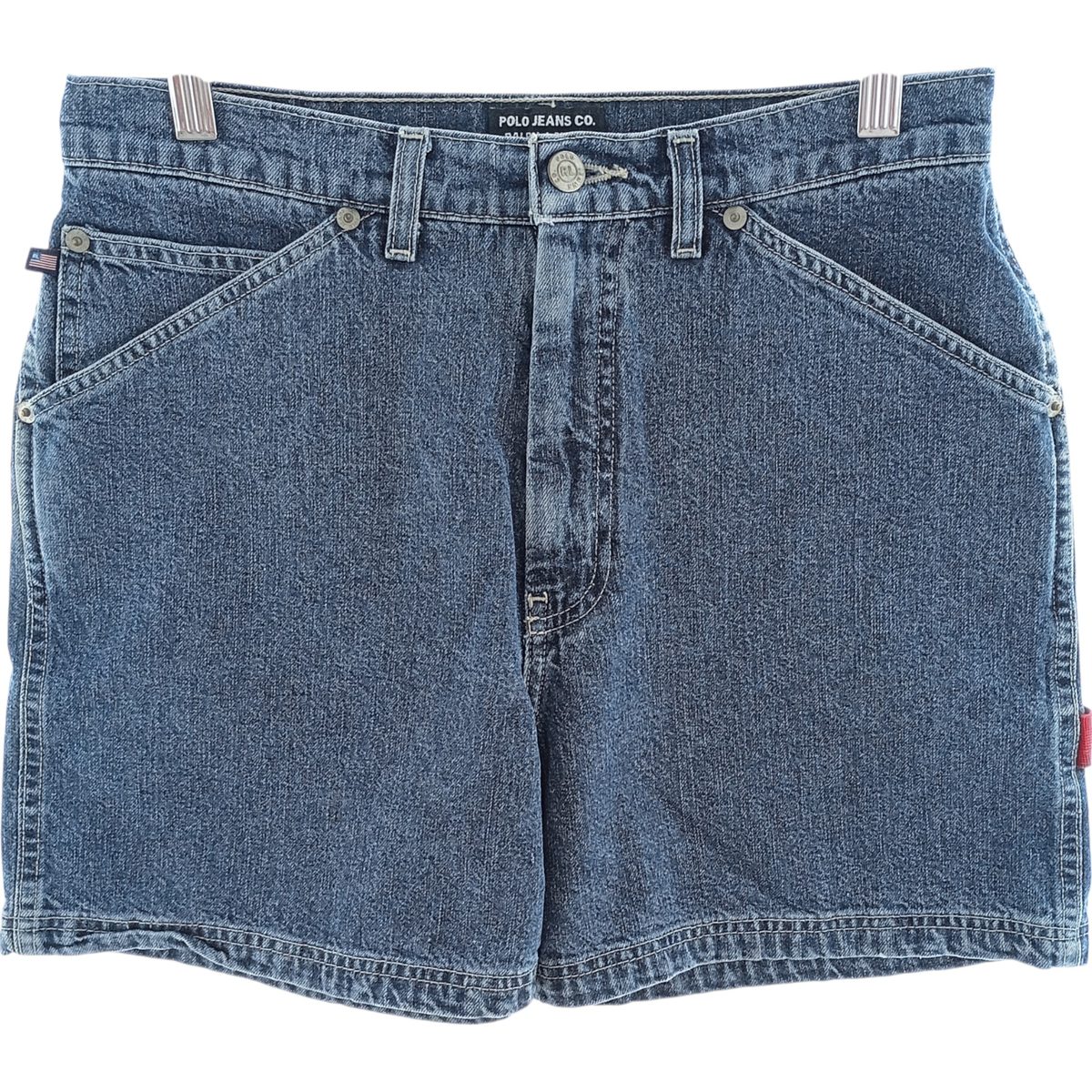 古着 00'S ラルフローレン Ralph Lauren POLO JEANS COMPANY デニムショーツ ショートパンツ レディースL(w29)相当 /eaa417685 【中古】 【250818】 【Elulu/エルル】