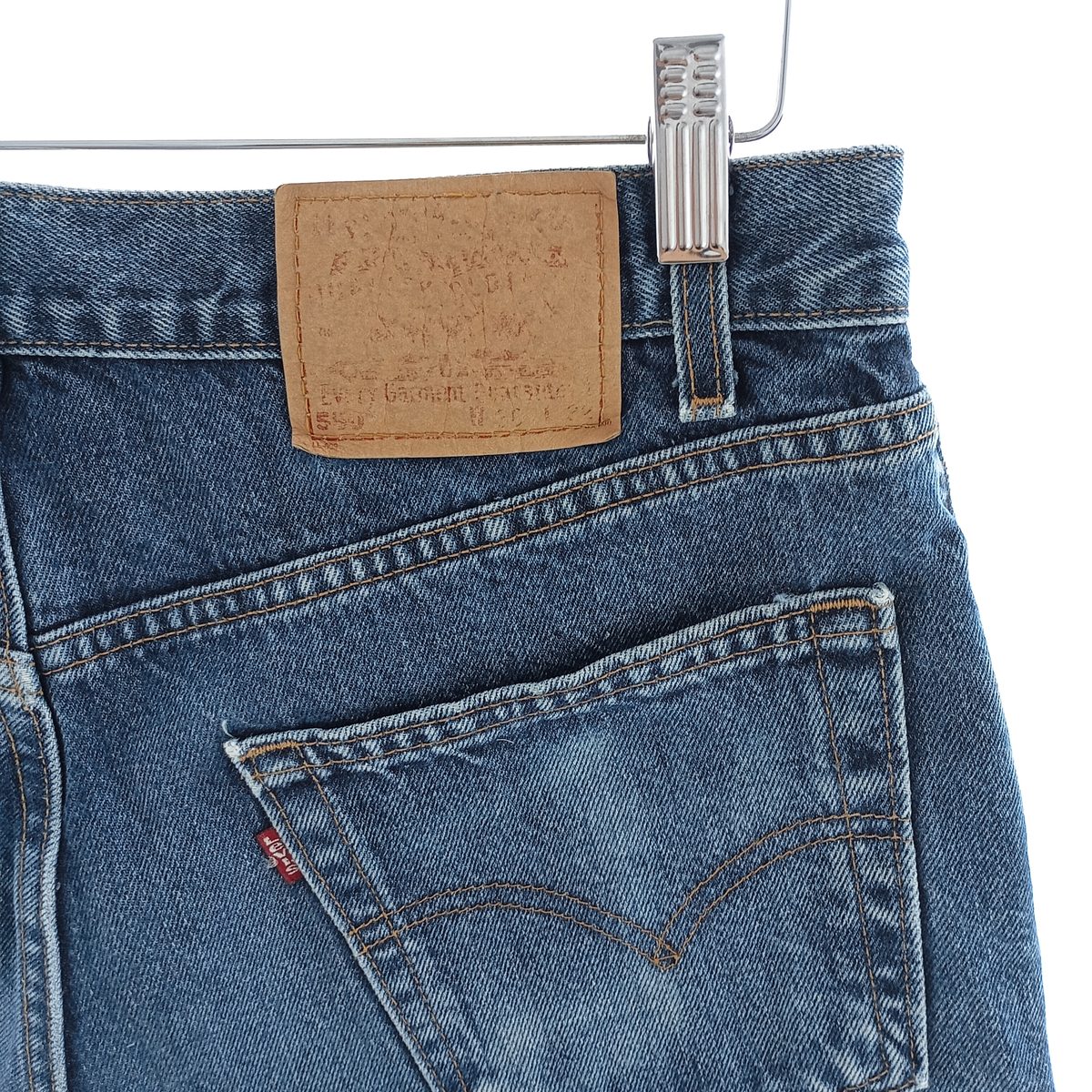 古着 00'S リーバイス Levi's 550 RELAXED FIT テーパードデニムパンツ USA製 メンズw34相当 /eaa417799 【中古】 【250426】 【SS2509_10】