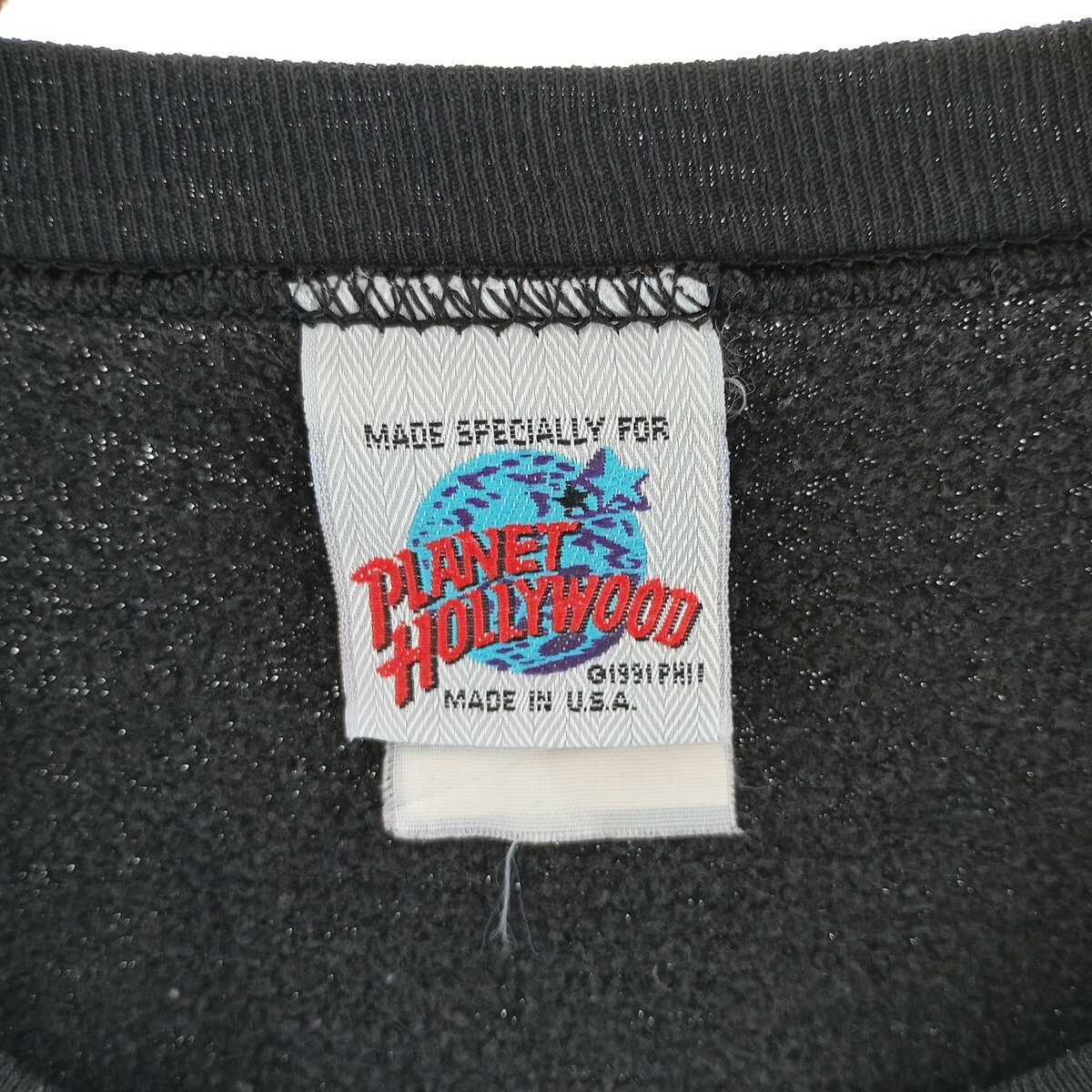 古着 90'S PLANET HOLLYWOOD プラネットハリウッド アドバタイジング スウェットシャツ トレーナー USA製 メンズXL相当 ヴィンテージ /eaa418076 【中古】 【250519】