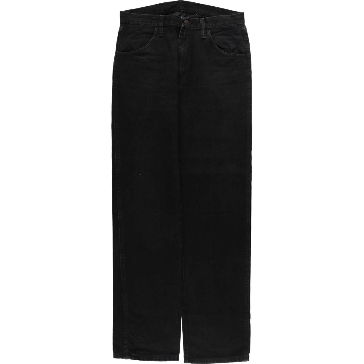 古着 ラスラー RUSTLER ブラックデニム ストレートデニムパンツ メンズw31相当 /eaa418191 【中古】 【250511】 【SS2603_30】