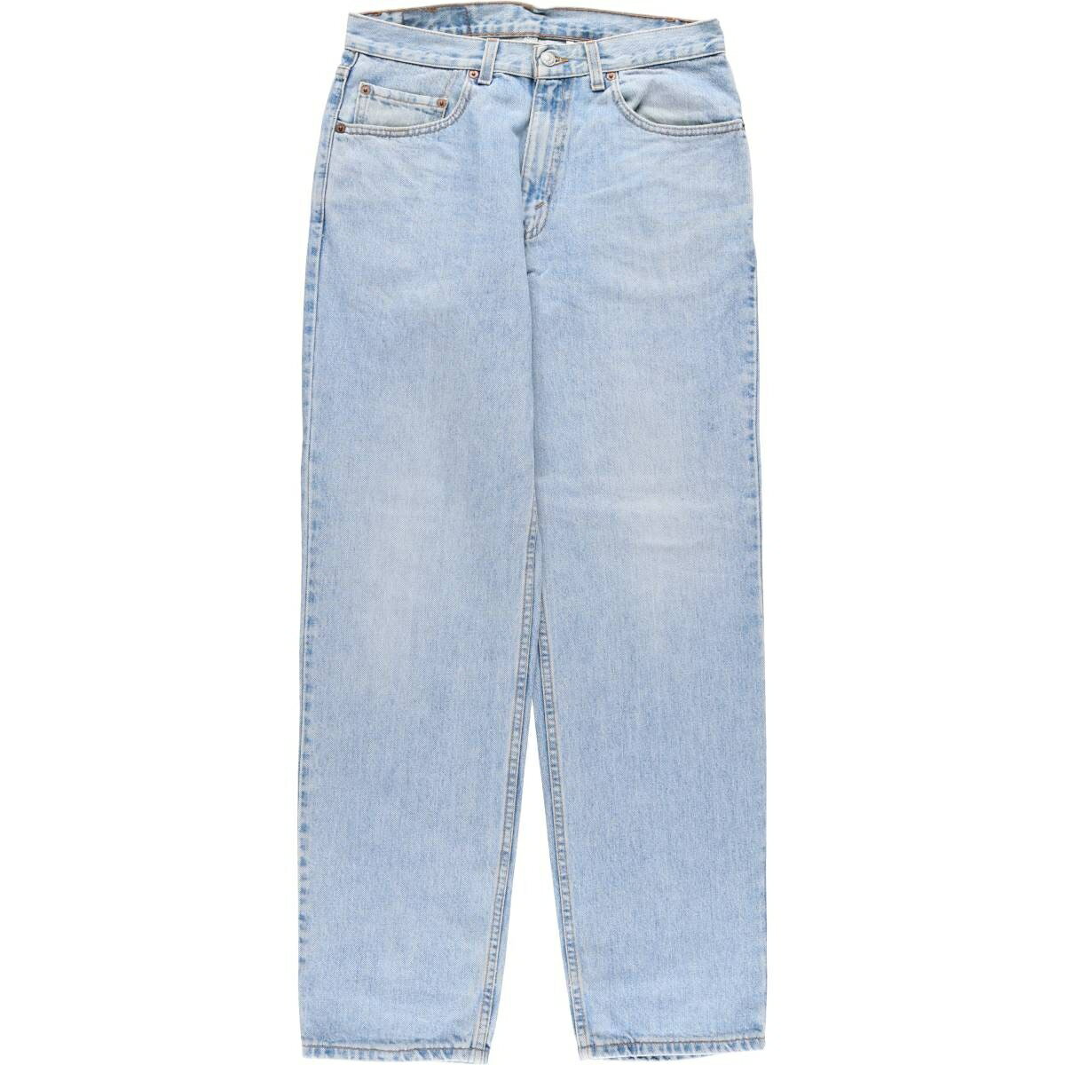 古着 00'S リーバイス Levi's 550 RELAXED FIT テーパードデニムパンツ USA製 メンズw32相当 /eaa418214 【中古】 【250510】 【SS2603_30】 ブルー系 春夏秋冬