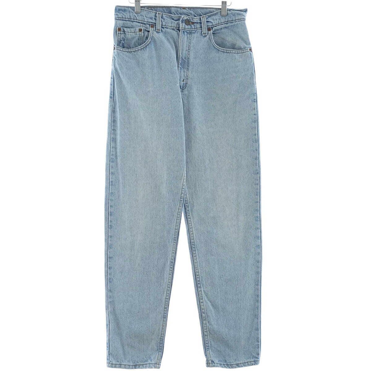 古着 90'S リーバイス Levi's 550 RELAXED FIT TAPERED LEG テーパードデニムパンツ メンズw32相当 ヴィンテージ /eaa418353 【中古】 【250426】 【SS2603_10】 ブルー系 春夏秋冬