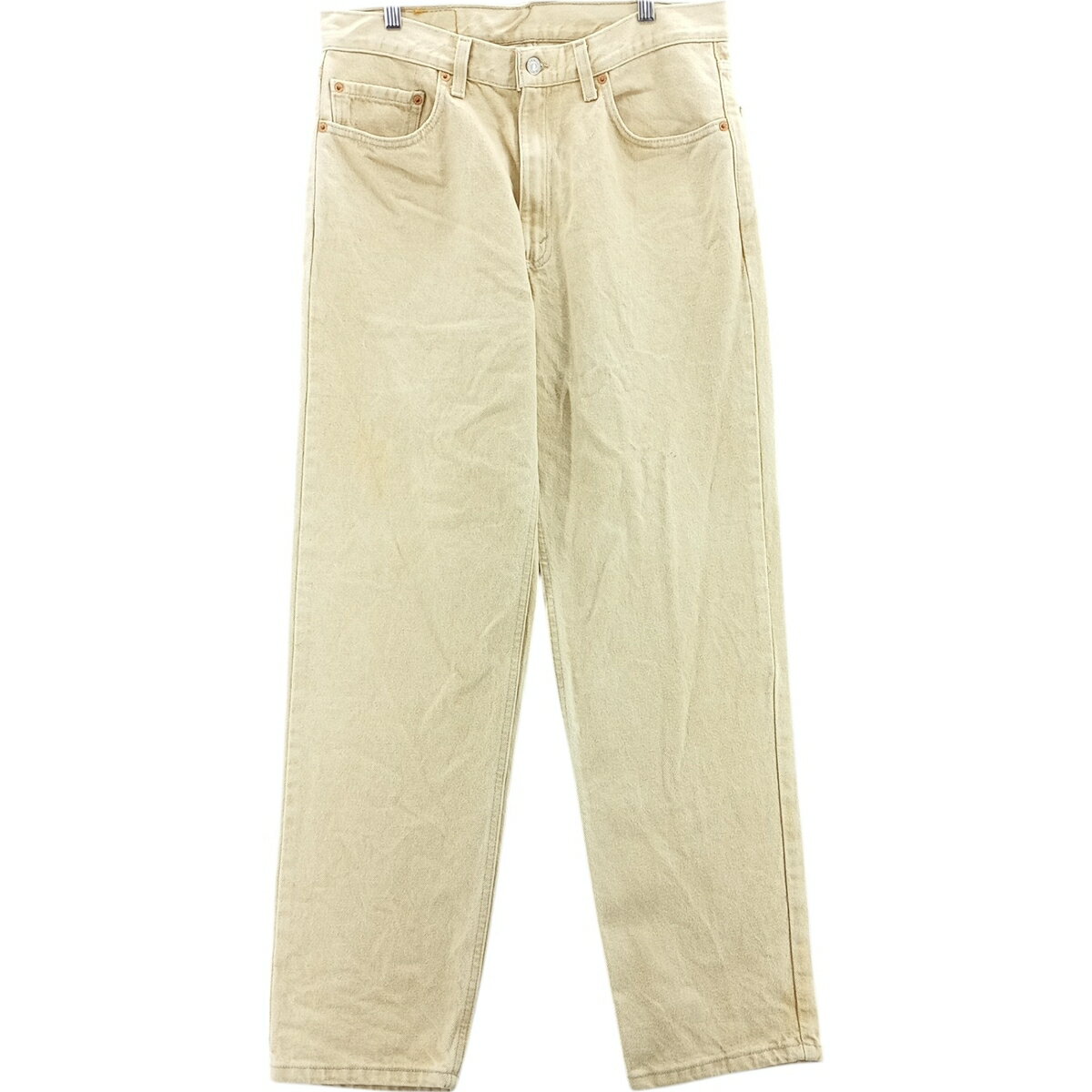 Rakuten - 古着 90'S リーバイス Levi's 550 RELAXED FIT テーパードデニムパンツ USA製 メンズw34相当 ヴィンテージ /eaa418416 【中古】 【250426】 【ss2601_10】