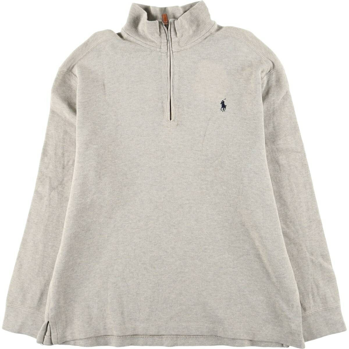 古着 ラルフローレン Ralph Lauren POLO by Ralph Lauren ハーフジップスウェットシャツ トレーナー メンズL相当 /eaa418599 【中古】 ..