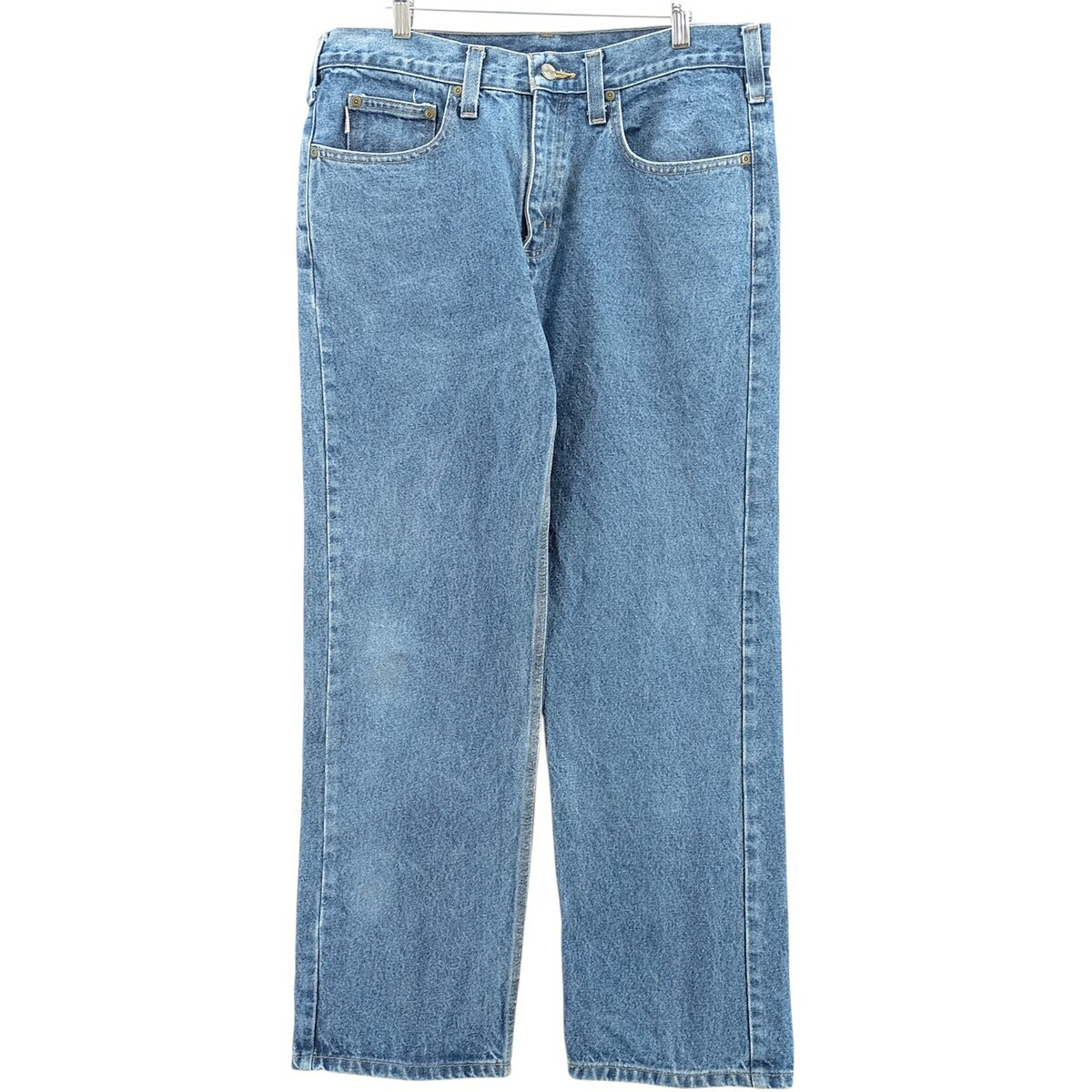 古着 カーハート Carhartt RELAXED FIT ストレートデニムパンツ メンズw35相当 /eaa419015 【中古】 【250920】