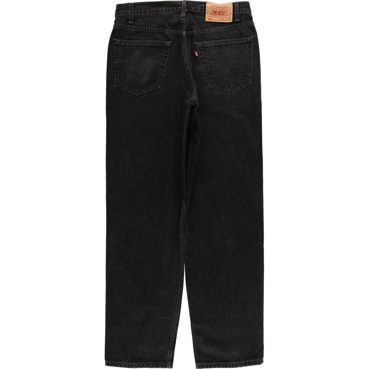 古着 90'S リーバイス Levi's 550 RELAXED FIT ブラックデニム テーパードデニムパンツ カナダ製 メンズw34相当 ヴィンテージ /eaa419035 【中古】 【250929】