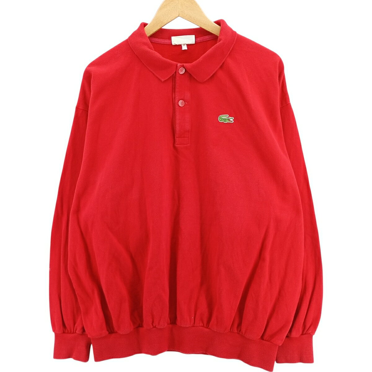 商品詳細 ブランド・LACOSTE・ラコステ・ 特徴・襟付き・ハーフボタン・ヴィンテージ・ モデル/形状・CHEMISE フレンチラコステ・ワンポイントロゴスウェットシャツ トレーナー・ 素材・コットン:100%・ 色・レッド系 赤色・ 柄...