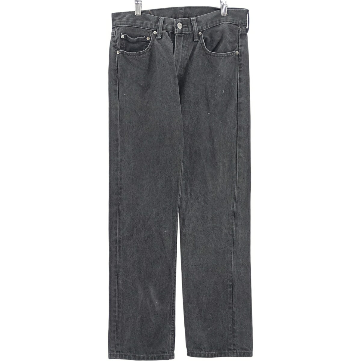 古着 リーバイス Levi's 505 ブラックデニム テーパードデニムパンツ メンズw31相当 /eaa419373 【中古】 【260111】