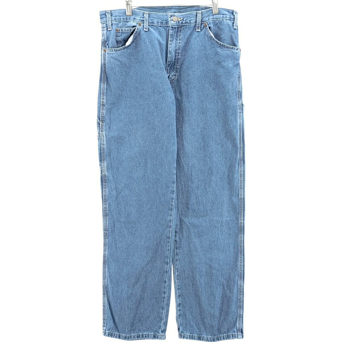 樂天商城 - 古着 ディッキーズ Dickies デニムペインターパンツ メンズw34相当 /eaa419407 【中古】 【251031】 【ss2601_50】 ブルー系 春夏秋冬
