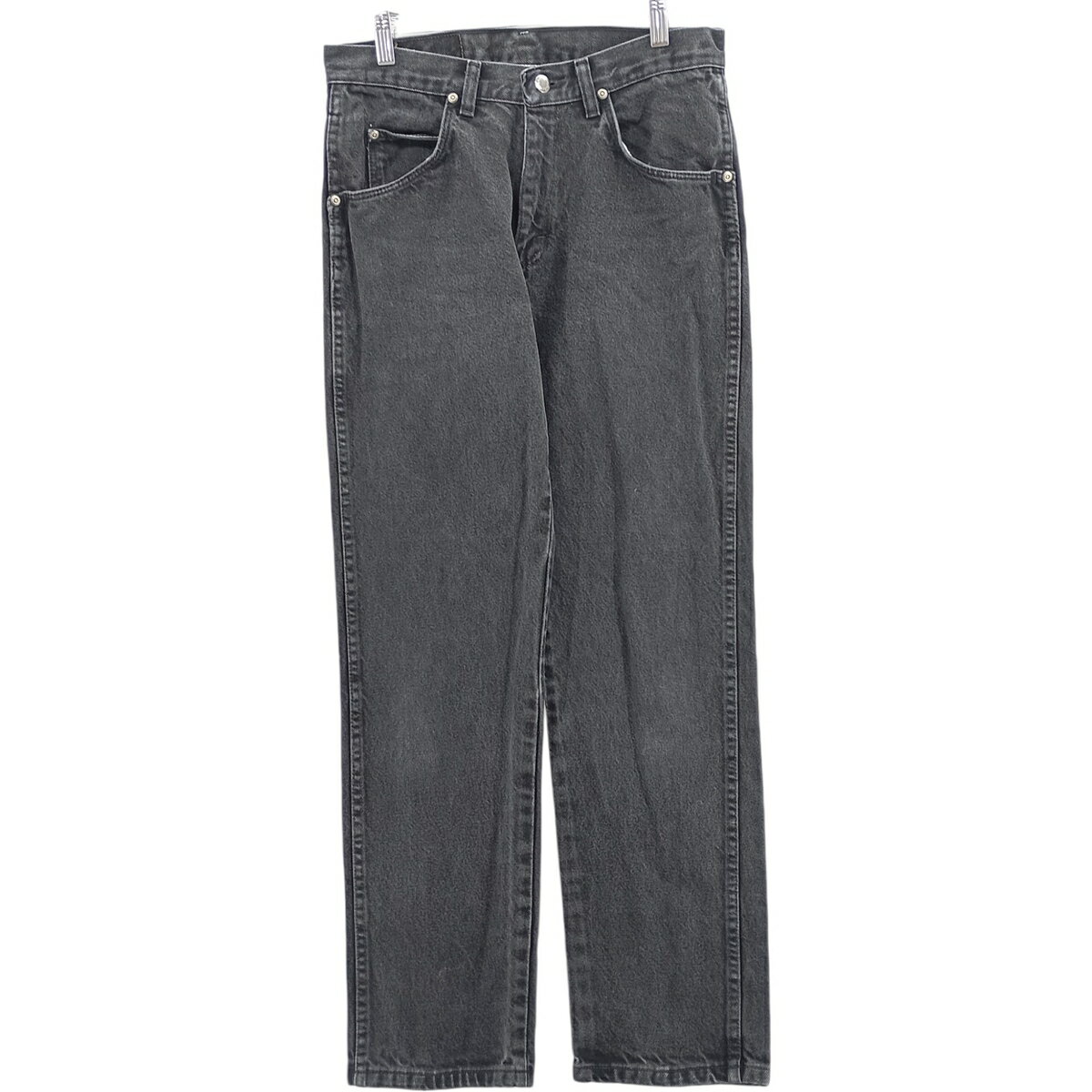 Rakuten - 古着 ラングラー Wrangler ブラックデニム ストレートデニムパンツ メンズw30相当 /eaa419441 【中古】 【250920】 【ss2601_50】