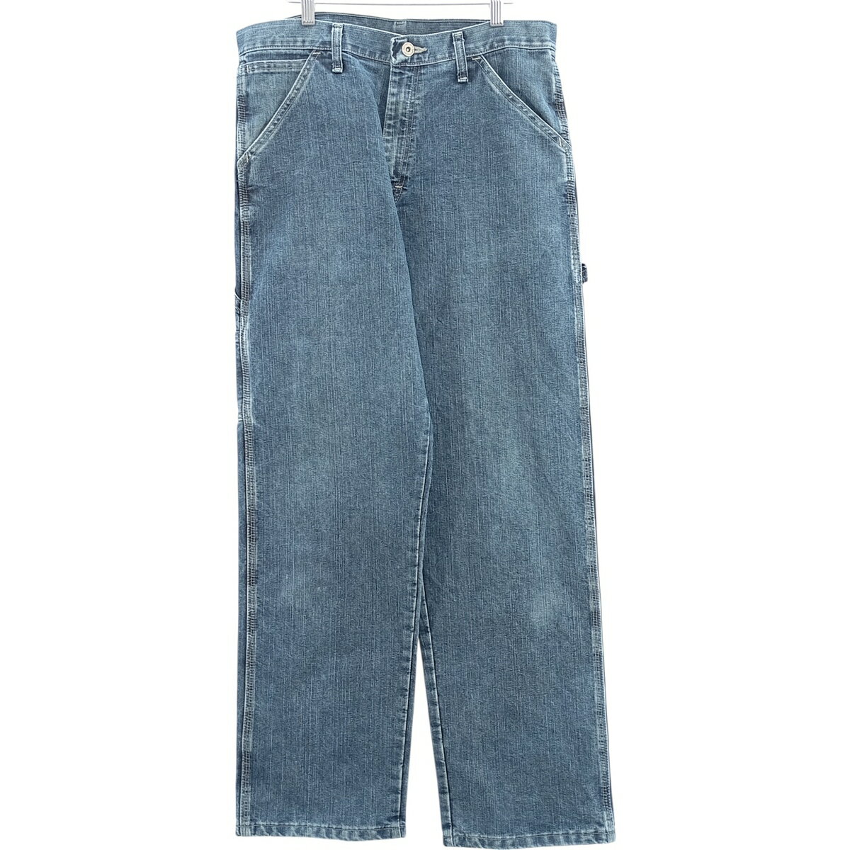 樂天商城 - 古着 00'S ラングラー Wrangler CARPENTER デニムペインターパンツ メンズw34相当 /eaa419621 【中古】 【251102】 【ss2601_50】 ブルー系 春夏秋冬
