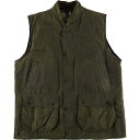 古着 90'S バブアー Barbour WESTMORLAND 旧3ワラント ワックスコットン オイルドベスト 英国製 メンズXL ヴィンテージ /eaa42...