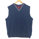 古着 90'S トミーヒルフィガー TOMMY HILFIGER スウェットベスト メンズL ヴィンテージ /eaa421490 【中古】 【240301】 s...