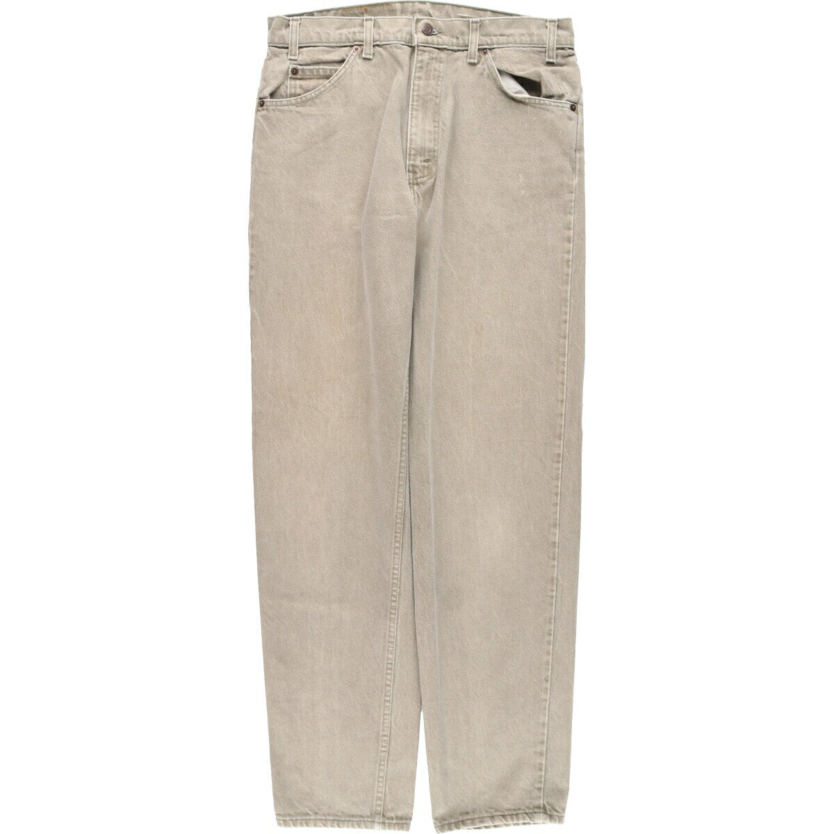古着 90'S リーバイス Levi's 550 RELAXED FIT TAPERED LEG テーパードデニムパンツ USA製 メンズw34 ヴィンテージ /eaa421595 【中古】 【240229】