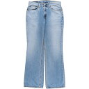 古着 00'S リーバイス Levi's 515 BOOT CUT LOWER RISE ブーツカットデニムパンツ レディースL(w30) /eaa422192 【中古】 【240309】【エルル】