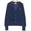 古着 IZOD アクリルニットカーディガン メンズL /eaa423176 【中古】 【240323】 ss2503_30
