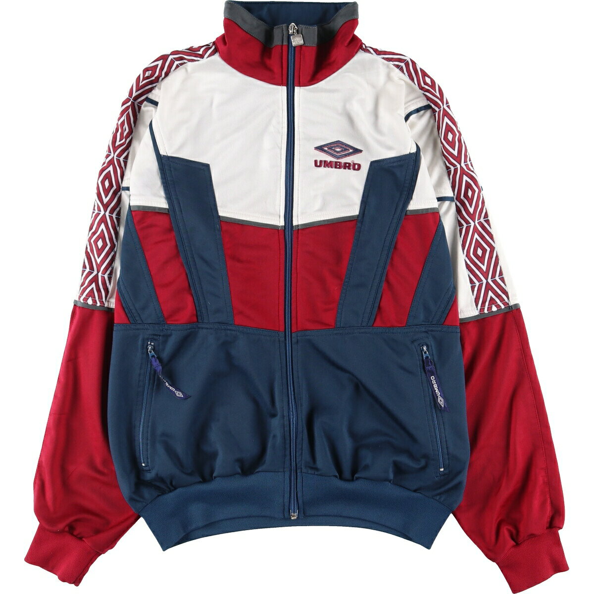 古着 90'S アンブロ UMBRO ジャージ トラックジャケット メンズM ヴィンテージ /eaa423482 【中古】 【240308】