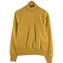 古着 チャンピオン Champion REVERSE WEAVE リバースウィーブ ハイネック ワンポイントロゴスウェットシャツ トレーナー メンズS相当 /e...
