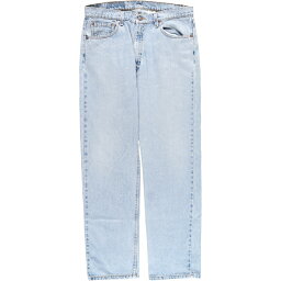 古着 90'S リーバイス Levi's 505 REGULAR FIT STRAIGHT LEG テーパードデニムパンツ USA製 メンズw35 ヴィンテージ /eaa424621 【中古】 【240308】