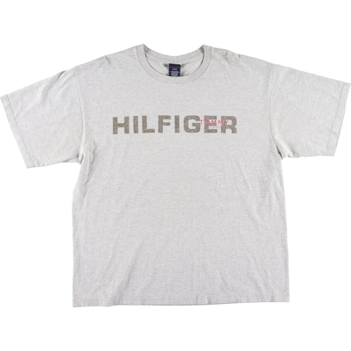 古着 トミーヒルフィガー TOMMY HILFIGER JEANS 半袖 ロゴTシャツ メンズXL /eaa424967 【中古】 【240311】