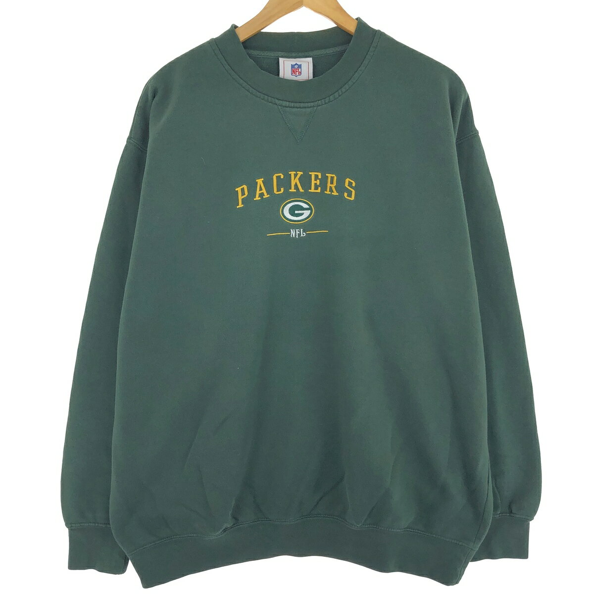 古着 NFL GREEN BAY PACKERS グリーンベイパッカーズ スウェットシャツ トレーナー メンズXL クルーネック(丸首) /eaa425197 【中古】 【240317】