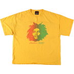 古着 00'S ZION BOB MARLEY ボブマーリー FREEDOM FIGHTER バンドTシャツ バンT メンズXL /eaa425488 【中古】 【240316】