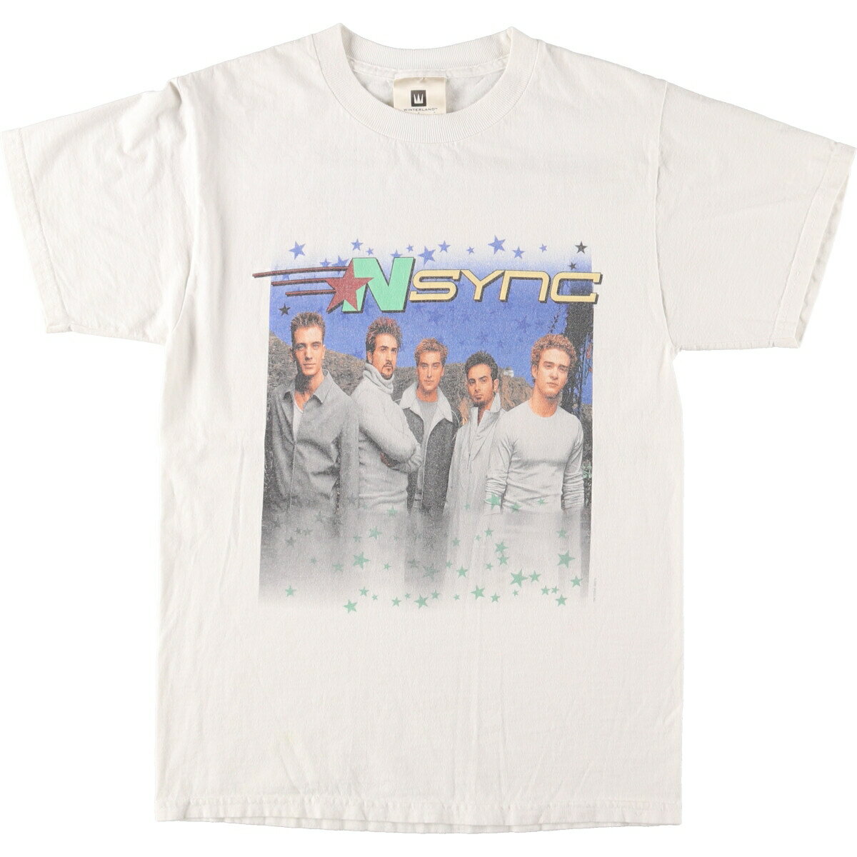 古着 WINTERLAND 039 NSYNC インシンク 両面プリント バンドTシャツ バンT メンズS /eaa428122 【中古】 【240325】