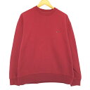 古着 90'S~ トミーヒルフィガー TOMMY HILFIGER ワンポイントロゴスウェットシャツ トレーナー メンズM相当 ヴィンテージ /eaa42915...
