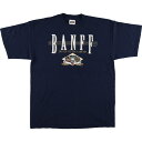 古着 タルテックス TULTEX プリントTシャツ カナダ製 メンズXL相当 /eaa429177 【中古】 【240726】(4)